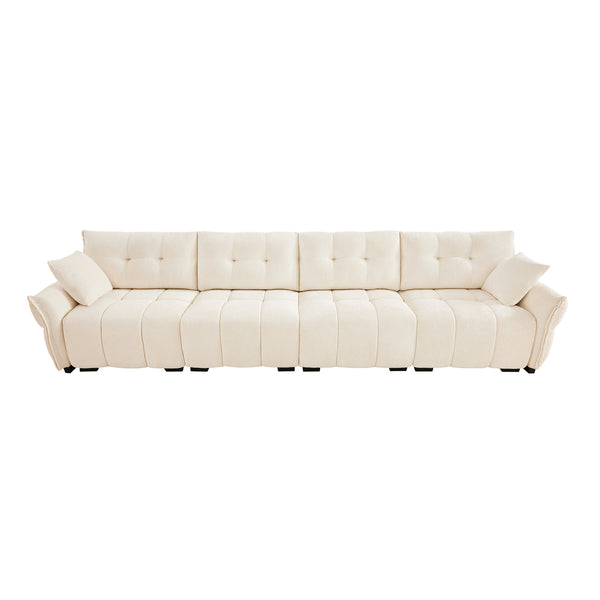 Forma Modular Sectional Orthopedic‑Grade Comfort Modular Sofa 4 Seater | Luxnest