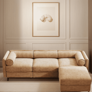Opus 3-Seater Sofa with Movable Ottoman for Adaptability | Luxnest