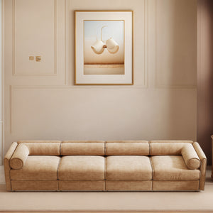 Opus 4-Seater Sofa with Expansive Modular Comfort | Luxnest