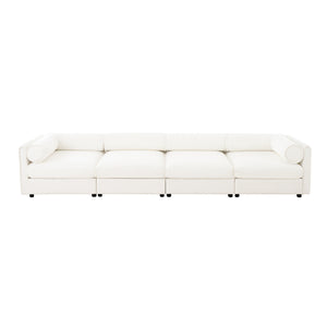 Opus 4-Seater Sofa with Expansive Modular Comfort | Luxnest
