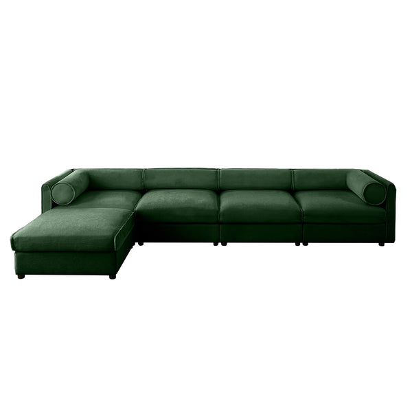 Opus 4-Seater Sofa with Single Ottoman for Added Flexibility | Luxnest