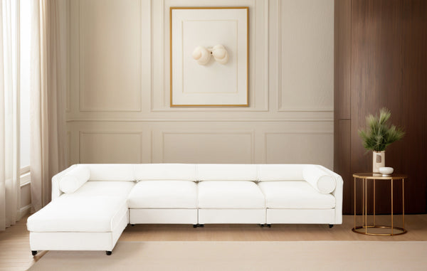 Opus 4-Seater Sofa with Single Ottoman for Added Flexibility | Luxnest